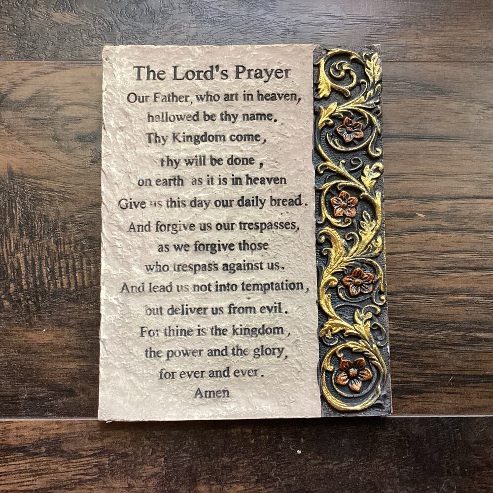The Lord’s Prayer Wall Decor